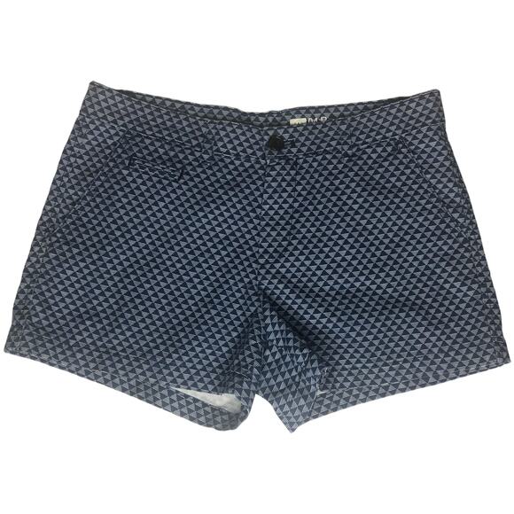 Gap Diamond Geo Print Summer Shorts - Size 4 (Regular) - Picture 2 of 8